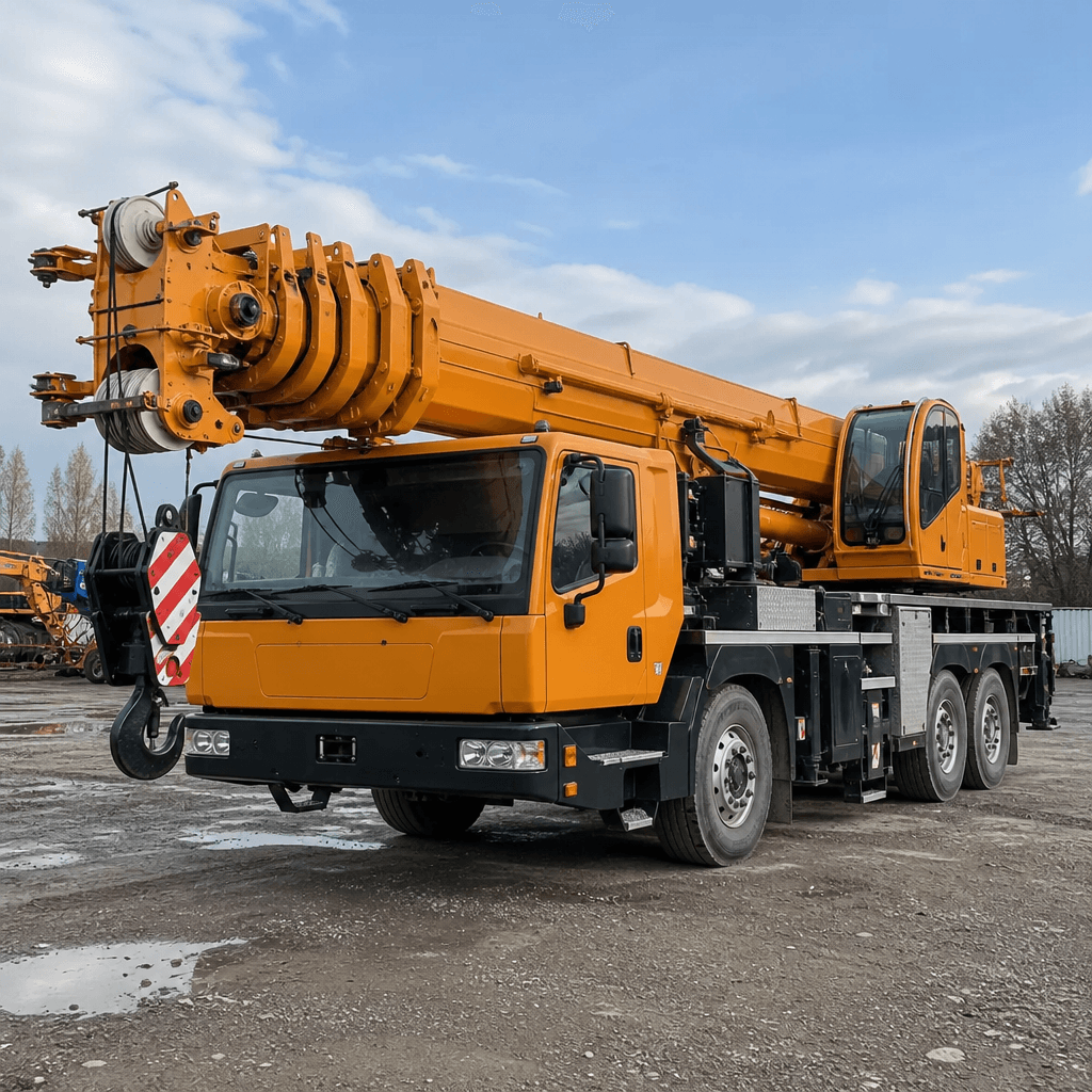 Porteur grue