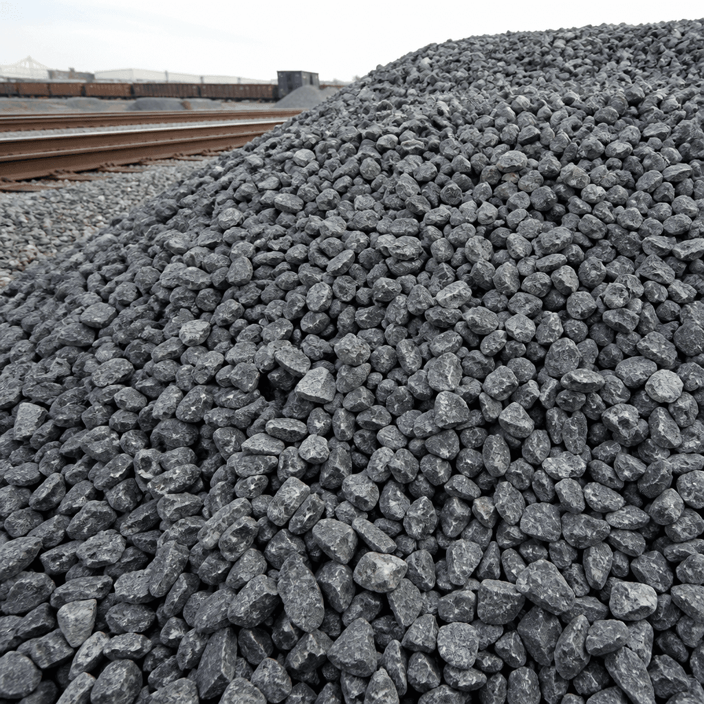 Ballast ferroviaire
